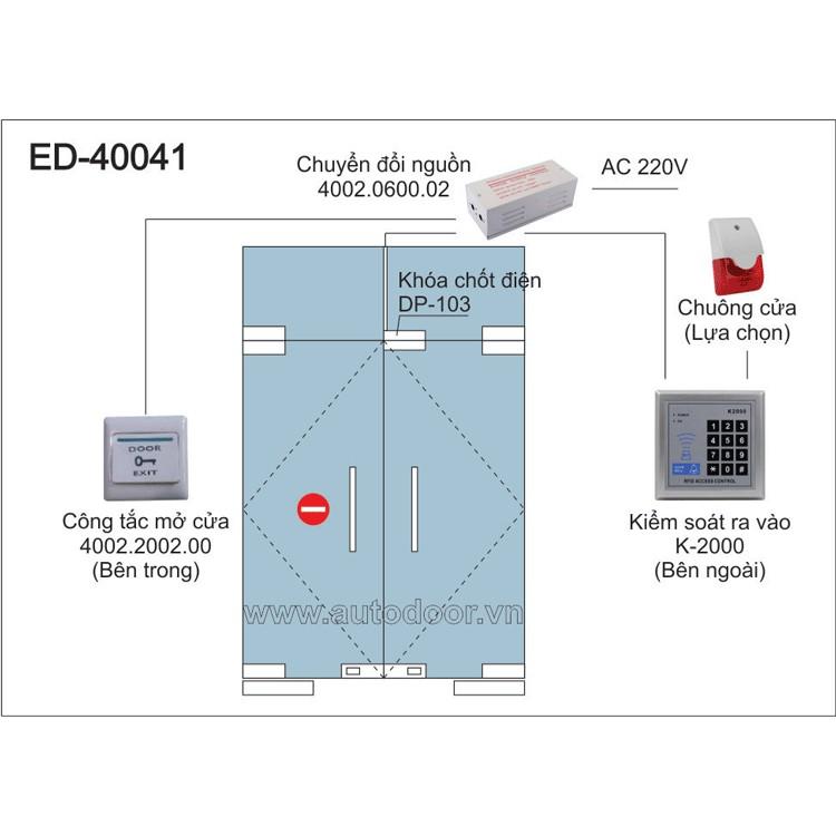 KIỂM SOÁT RA VÀO THẺ CẢM ỨNG K-2000 ( thẻ 125KHz )