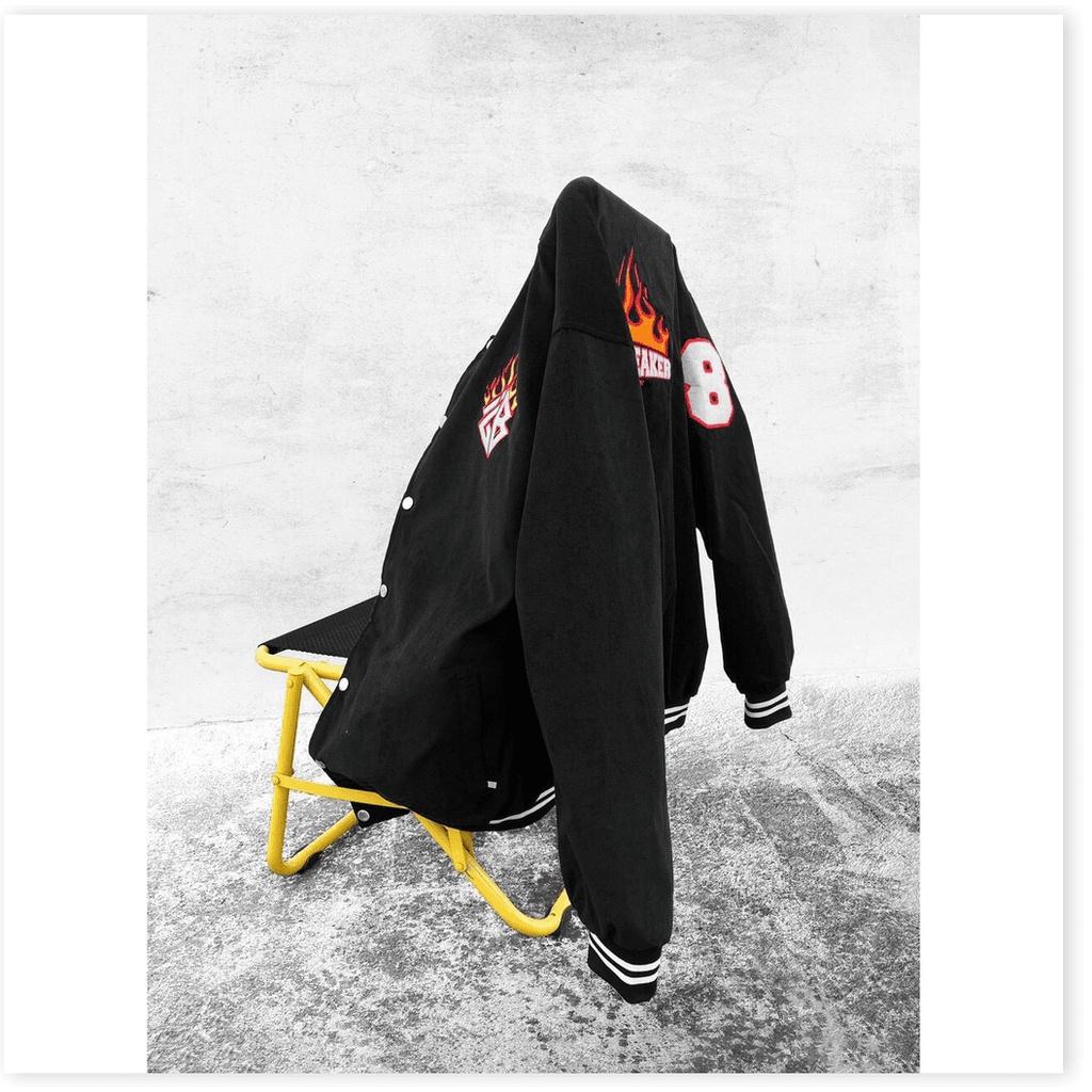 Áo khoác dù bomber 2 lớp nam hoạ tiết cực đẹp
