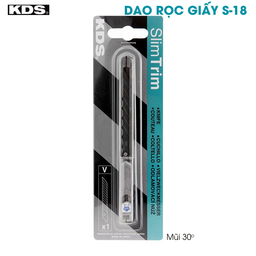 DAO RỌC GIẤY KDS S-18