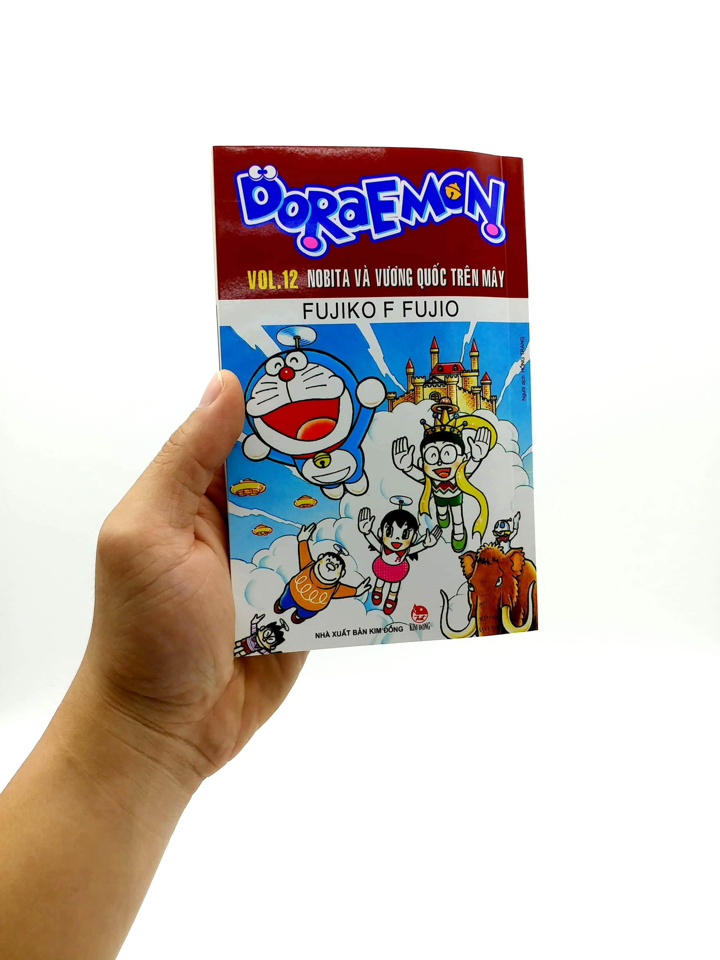 Doraemon Truyện Dài - Tập 12 - Nobita Và Vương Quốc Trên Mây (Tái Bản 2023)