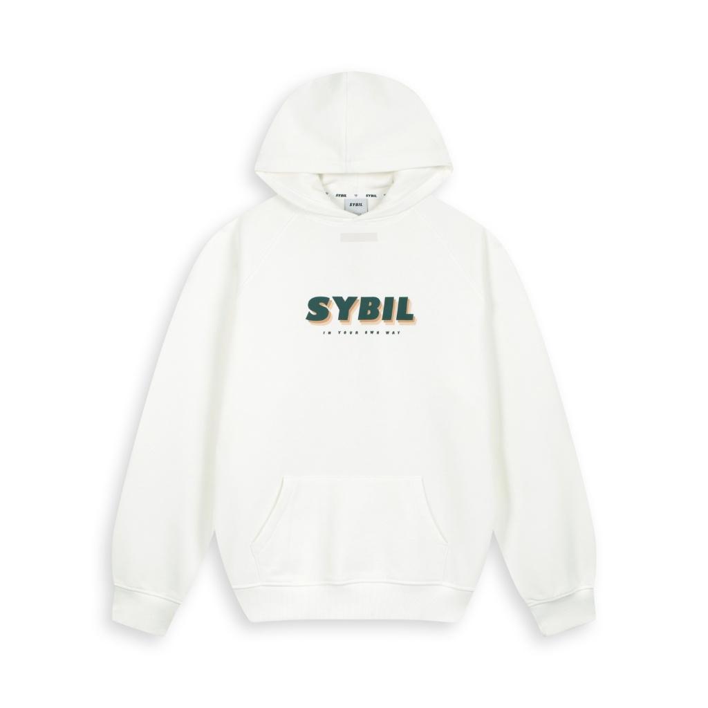 SYBIL &quot;YOUR OWN WAY&quot; HOODIE - Áo Nỉ Mũ Vải Da Cá 100% Cotton, Form Loose Dáng Rộng