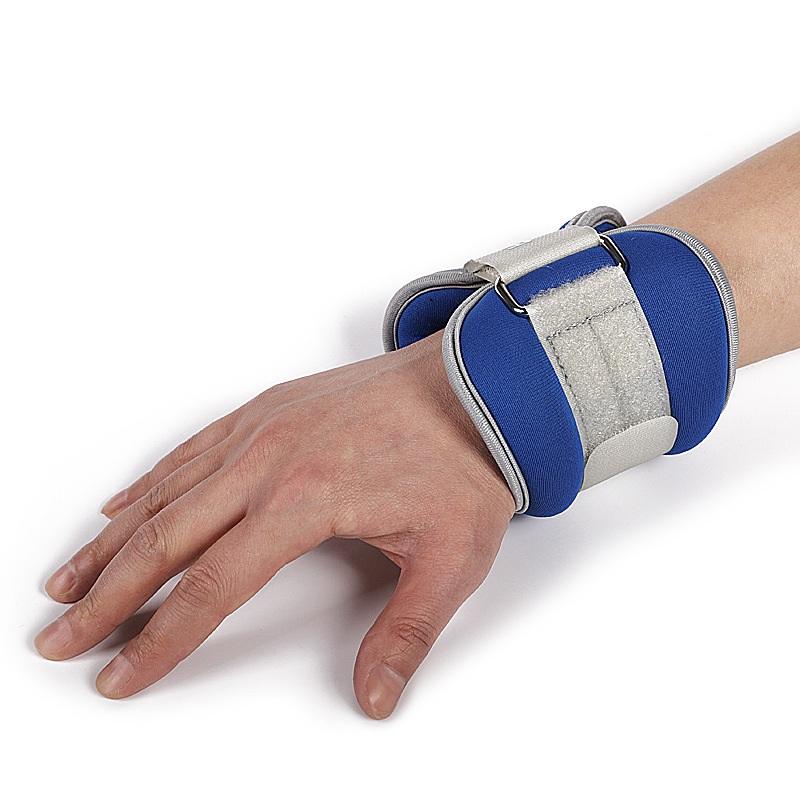 Adjustable Wrist Ankle Weights Pair 1Kg Wrist Arm Leg Running Fitness Exercises