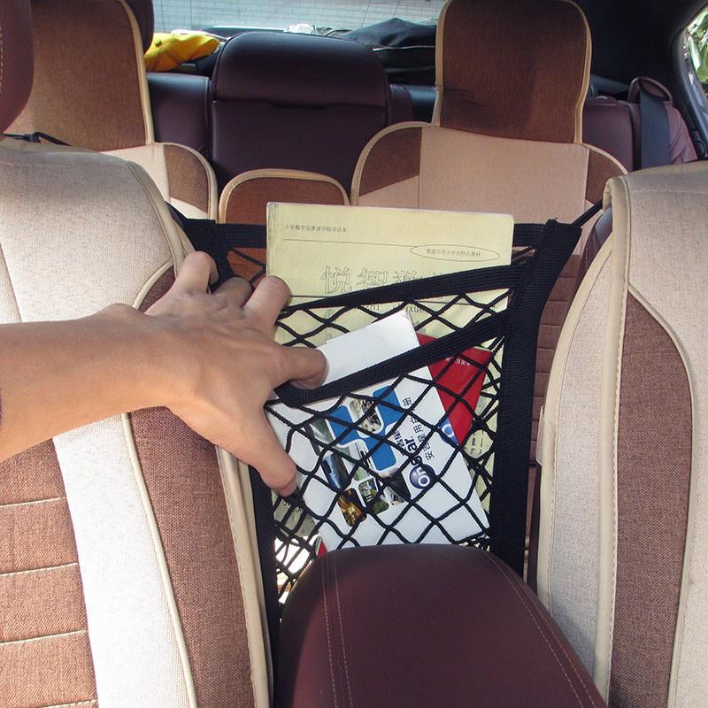 Túi Lưới Đựng Khăn Giấy Đa Năng Co Giãn Tốt Tiện Dụng Cho Xe Hơi