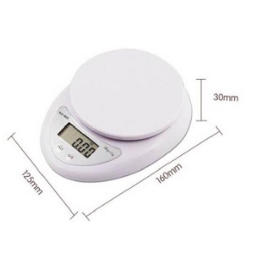 Cân tiểu ly - Cân điện tử 1g đến 5kg chính xác cao tặng kèm pin