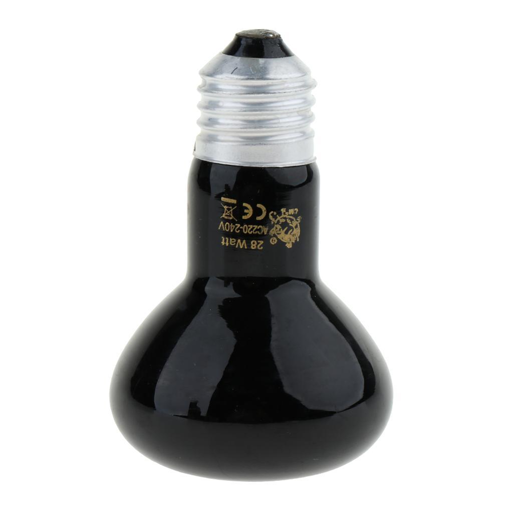 E27 Pet Reptile Breeding Infrared Ceramic Heater Light Lamp Bulb