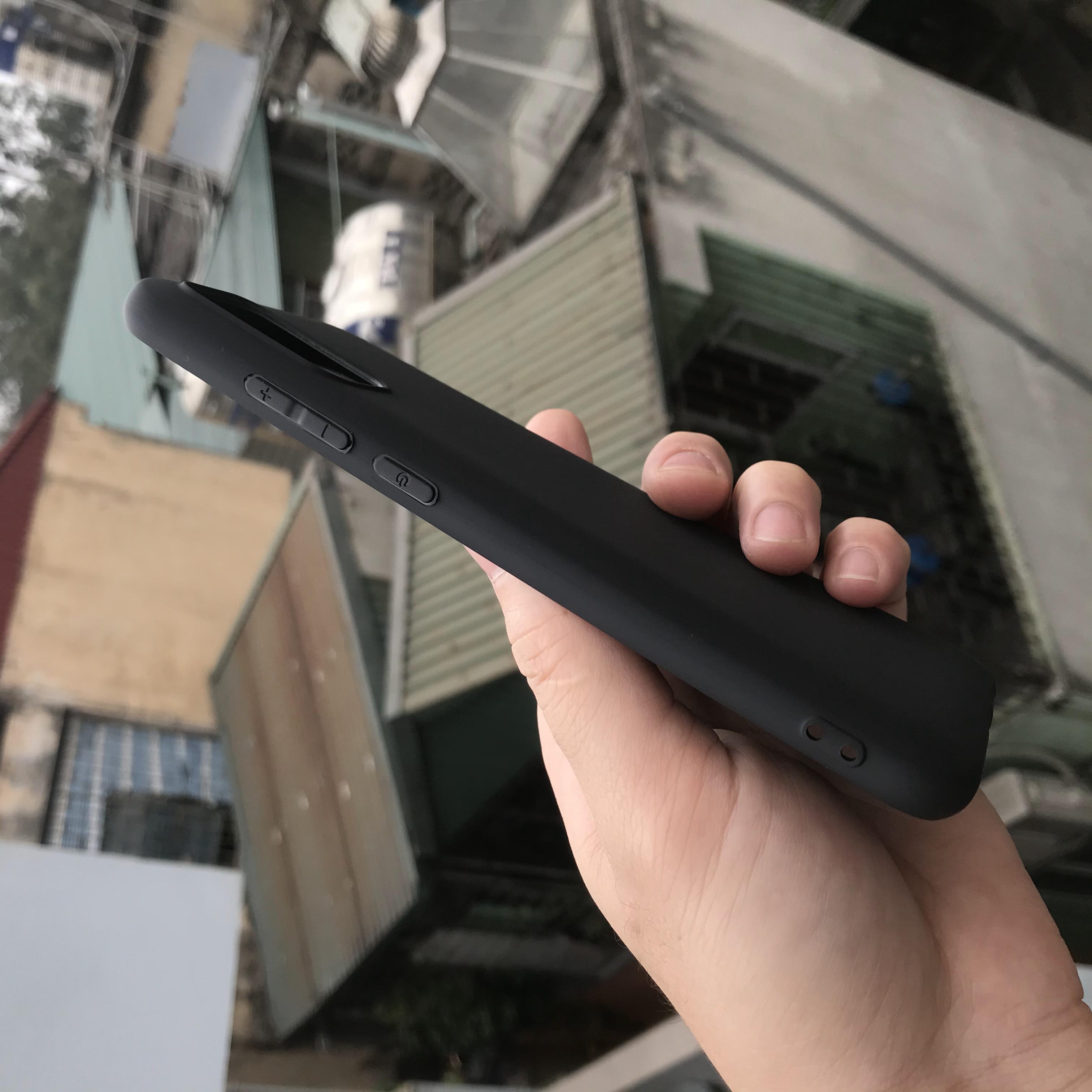 Ốp lưng dành cho Samsung A02s silicon dẻo màu đen chống sốc cao cấp