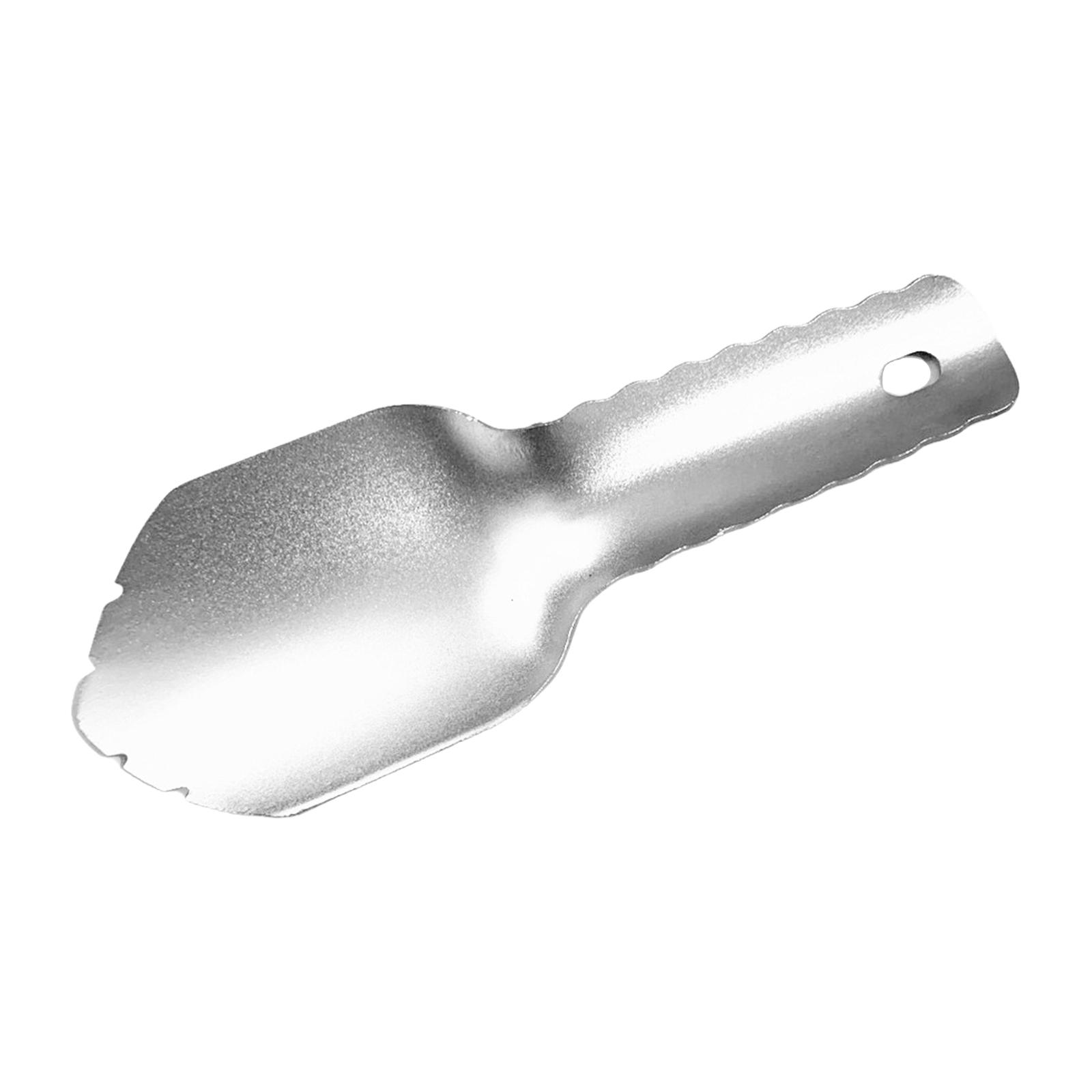 Garden Shovel Trowel & Hand Shovel Teethed Handle, Best for Transplanting, Weeding, Moving and Smoothing Digging & Planting