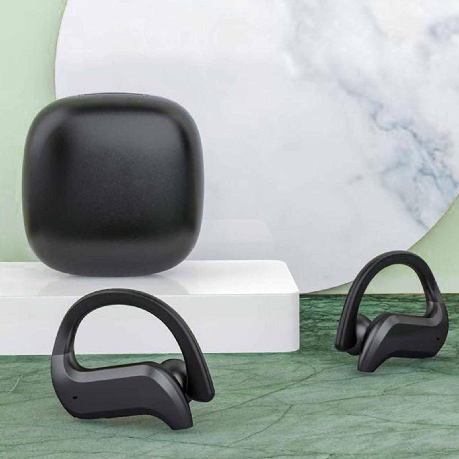 MD03 IPX5  earplugs  5.0 Earphones Ear Hook Headset w/Mic