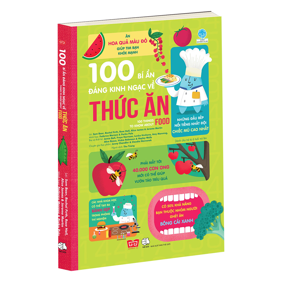 100 Bí Ẩn Đáng Kinh Ngạc Về Thức Ăn (USBORNE - 100 Things To Know About Food)