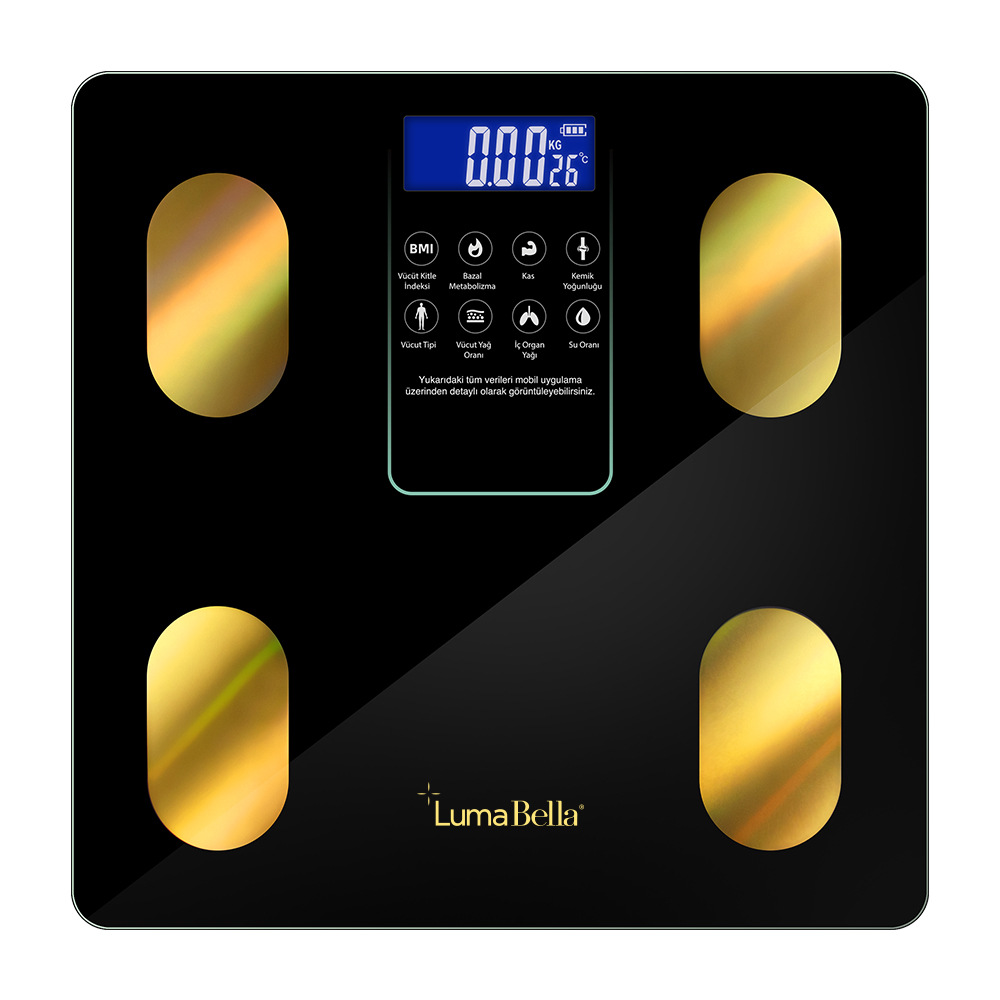 Cân điện tử sức khỏe thông minh Lumabella LB-69024, LB-69015  kết nối Bluetooth đo các chỉ số cơ thể thông qua app - HÀNG CHÍNH HÃNG