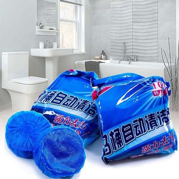 Gói 10 Viên Thả Bồn Cầu Khử Mùi Hàn Quốc - Tiện lợi
