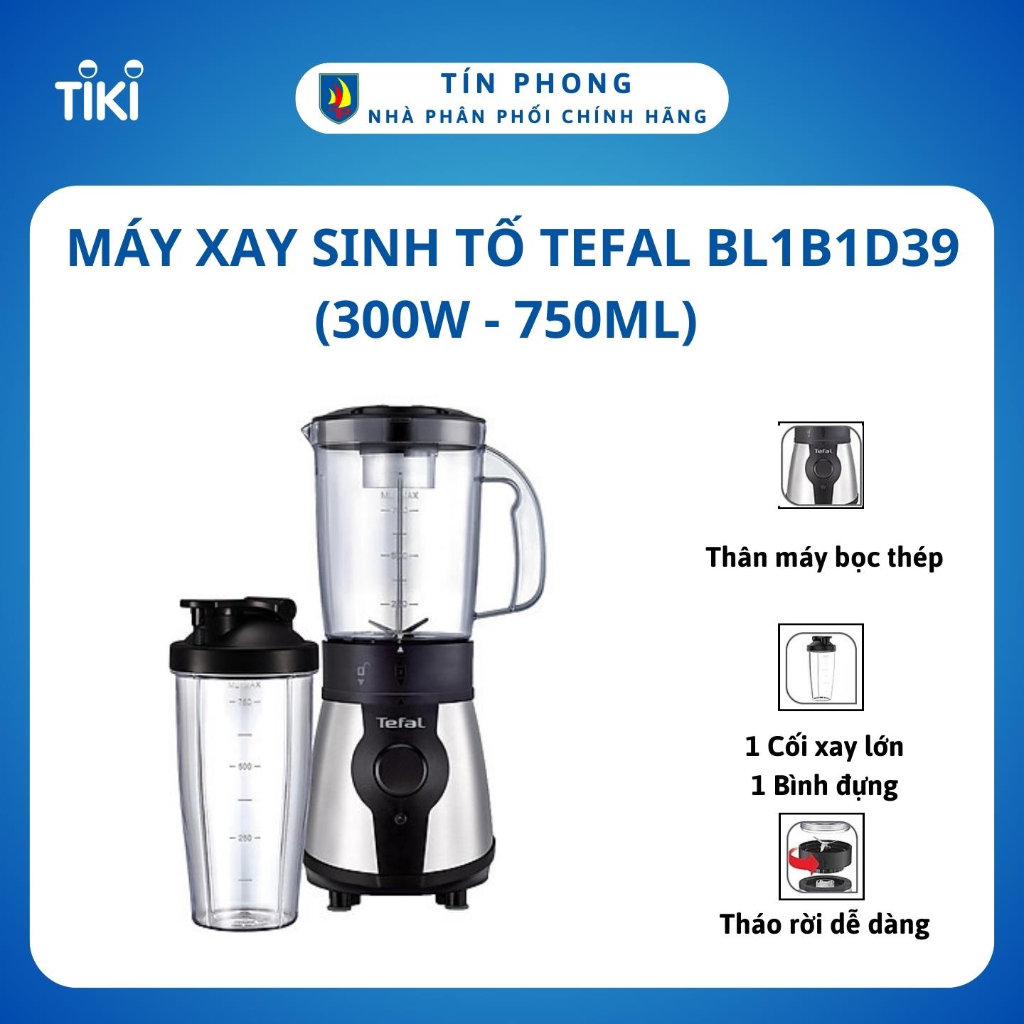 Máy Xay Sinh Tố Tefal BL1B1D39 - Hàng Chính Hãng