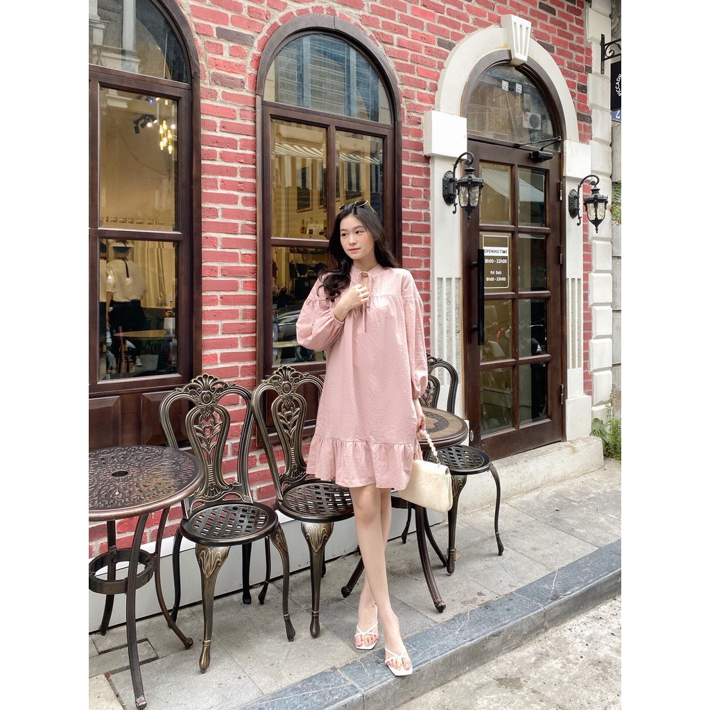 YU CHERRY | Đầm Tie Babydoll Dress YD149