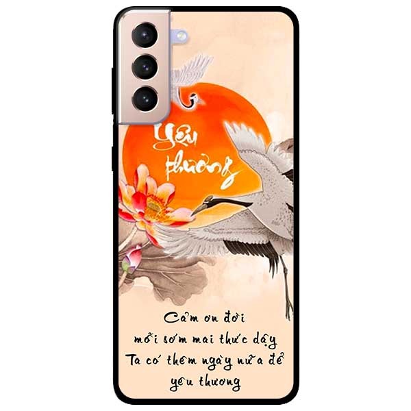 Ốp lưng dành cho Samsung Galaxy S21 - S21 Plus - S21 Ultra - mẫu Yêu Thương