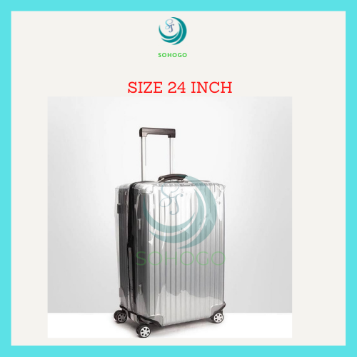Áo Bọc Vali Trong Suốt Cao Cấp -Áo Trùm Bảo Vệ Vali Chống Trầy Xước -Cover Bảo Vệ Vali Chống Nước 18–30 Inch -Áo Bọc Vali Co Giãn Chống Bụi Bẩn