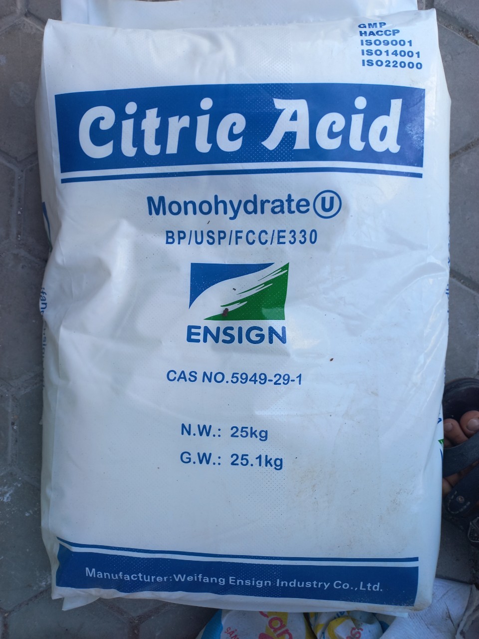 ACID CITRIC, DẤM TÂY, ACID CHANH, TẨY RỬA HỒ NUÔI TÔM, HAY TĂNG ĐỘ PH. LẺ 500GR