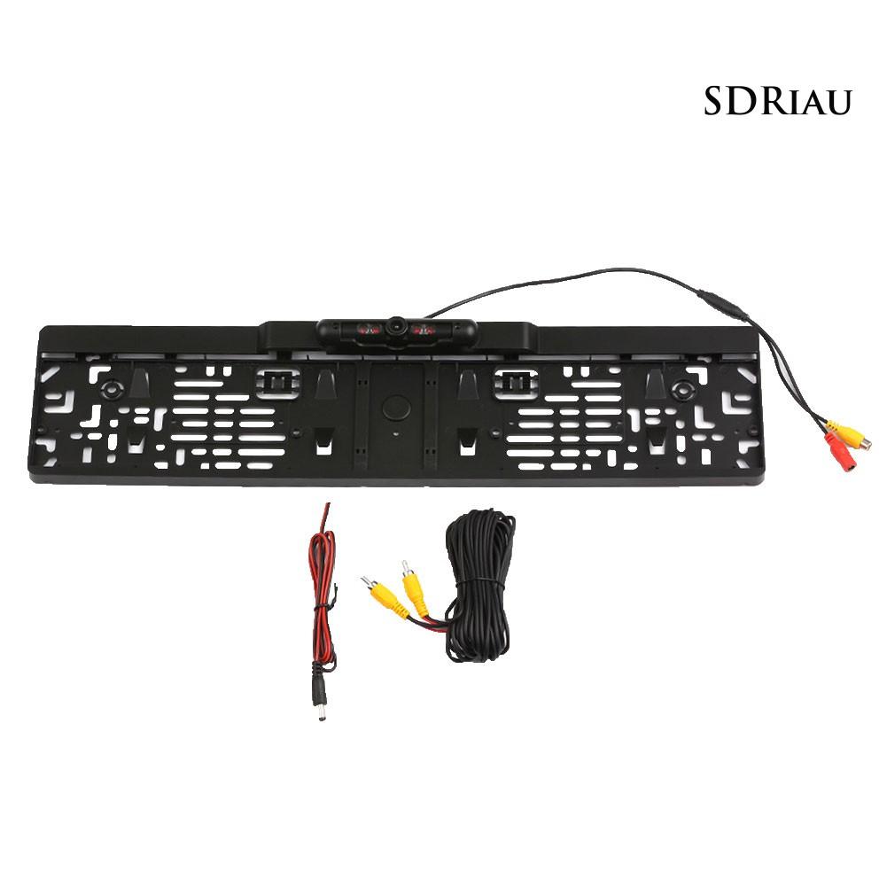 Khung Gắn Biển Số Xe Hơi Với 4 Đèn Led Hỗ Trợ Quay Ban Đêm