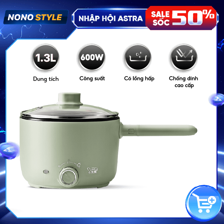 Nồi Điện Đa Năng LOTOR 12C (1,3L) - Hàng Chính Hãng