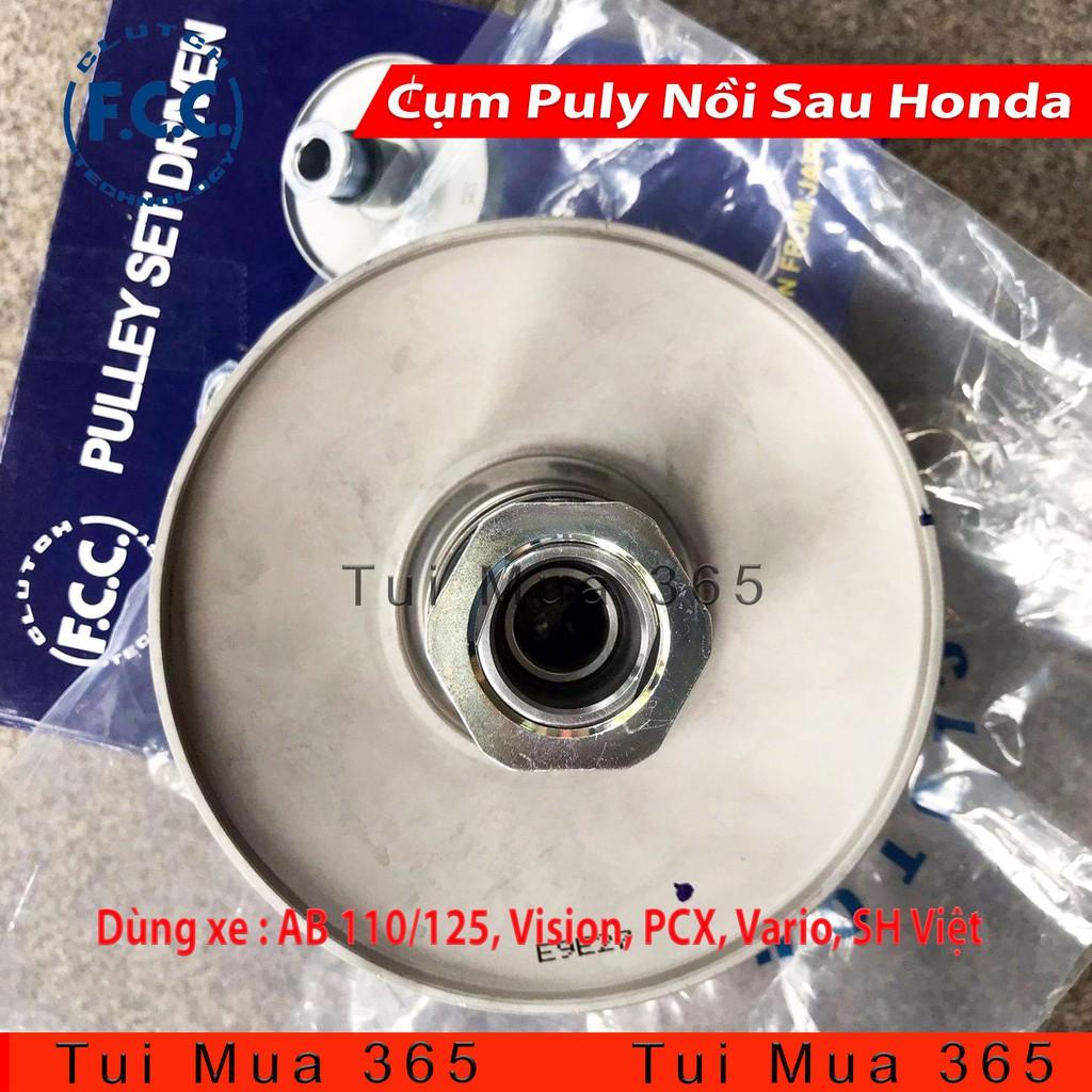 Bộ Puly FCC Nồi Sau Xe Air Blade, Vision, PCX, Vario, SH Việt