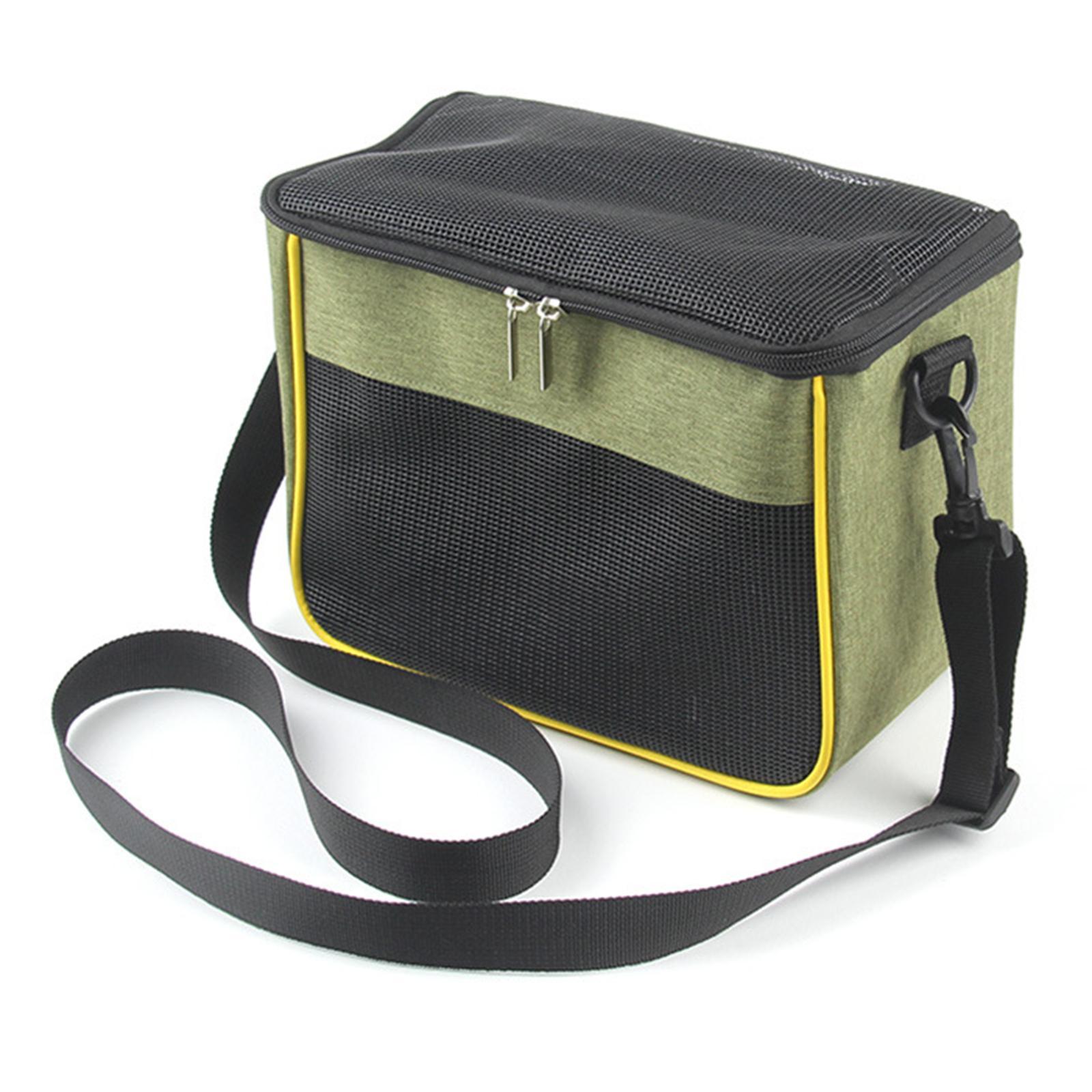 Portable Hamster Carrier Pouch Shoulder Bag with Removable Mat Guinea Travel Bag for Kitten