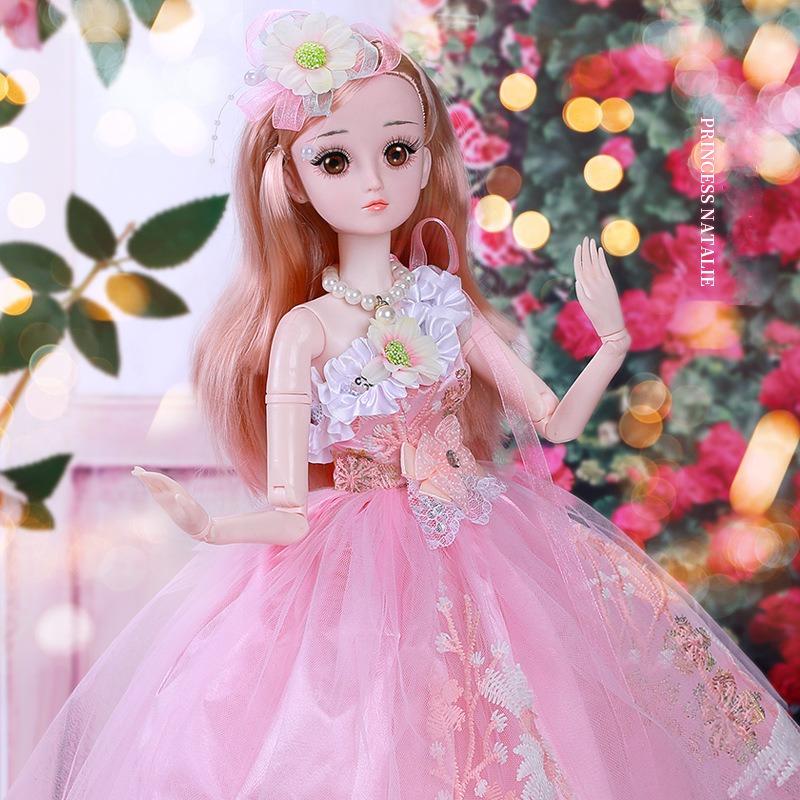 Đồ chơi Búp Bê Công chúa cỡ lớn cao 60cm bản có nhạc Món quà cho bé gái