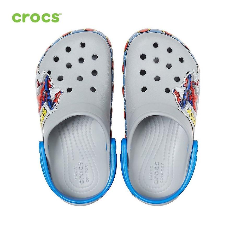 Giày lười trẻ em Crocs DISNEY Funlab Spider Man Light - 206374