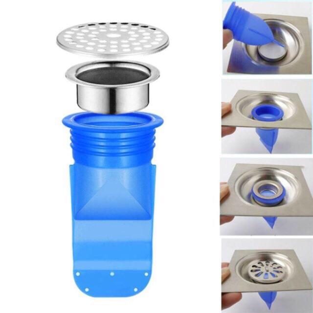 Phụ kiện Silicone chống mùi thoát sàn, chống trào ngược. Ngăn mùi khó chịu chống côn trùng xâm nhập ống cống.