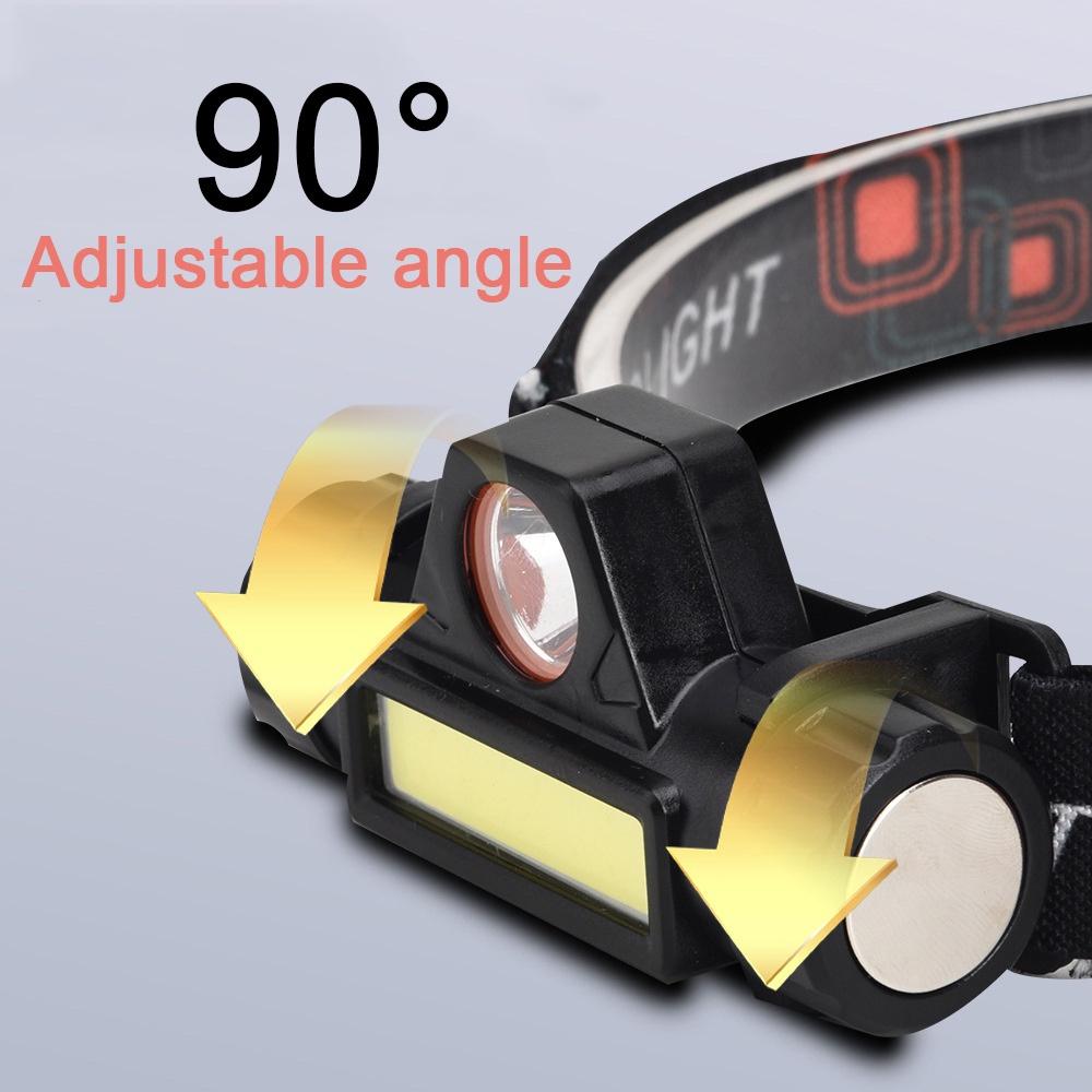 Đèn LED XPE COB Đeo Đầu Đa Năng Có Thể Sạc Lại Cho Hoạt Động Ngoài Trời