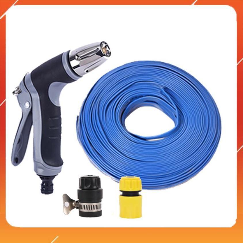 Bộ dây và vòi xịt tăng áp rửa xe tưới cây 206817 20M
