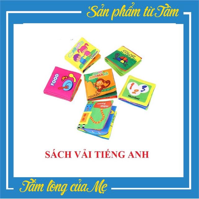 Đồ Chơi Sách Vải Tiếng Anh Nhiều Chủ Đề