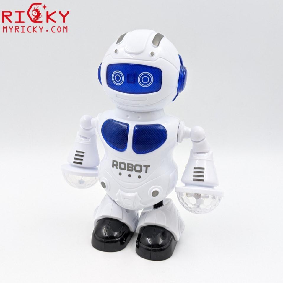 Robot phát đèn nhạc, nhảy múa cực kỳ vui nhộn