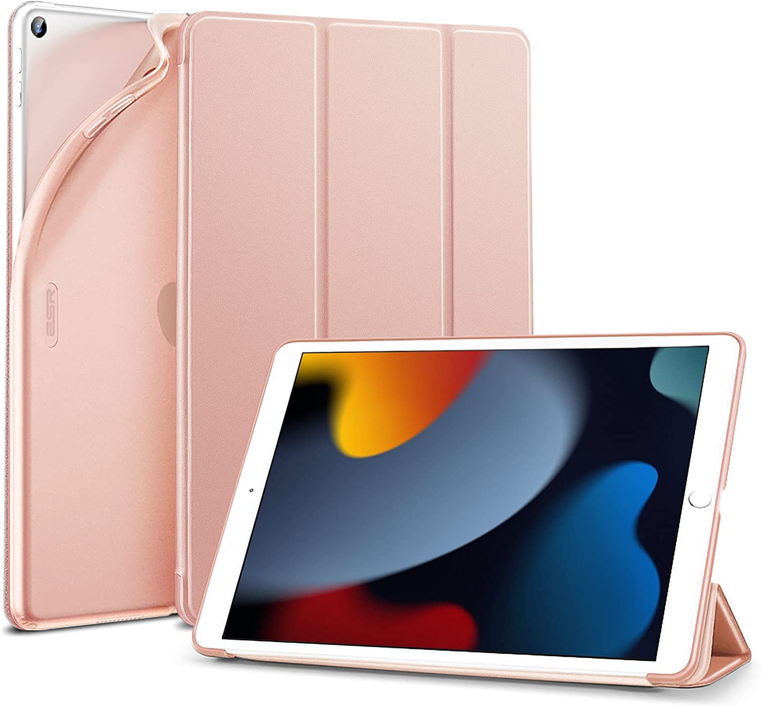 Bao da dành cho iPad Gen 9 10.2 inch 2021 ESR Rebound Slim Smart Case - Hàng Nhập Khẩu