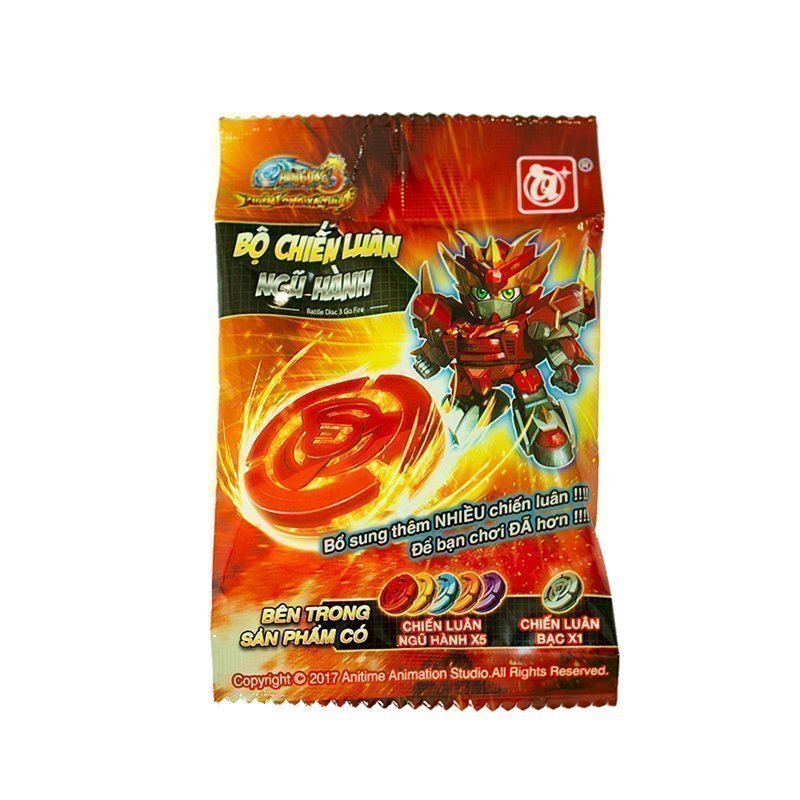 Đồ Chơi BATTLE DISC Đồ Chơi Phụ Kiện Bộ Chiến Luân Ngũ Hành DQL-80208