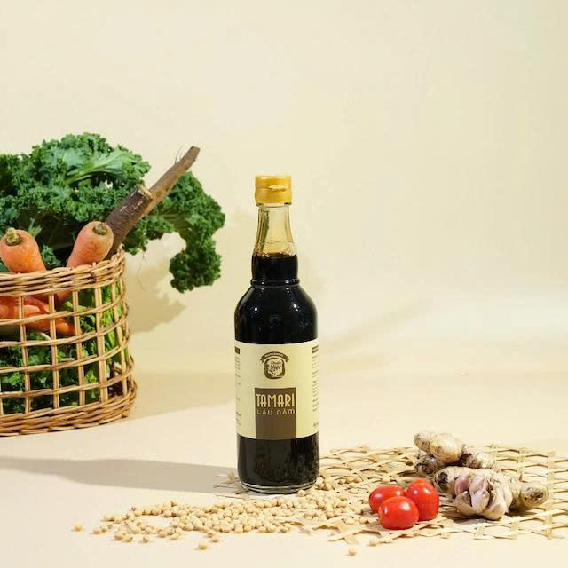 Tương Tamari Homefood Chai 300ml/500ml Lên Men Tự Nhiên - Gia Vị Truyền Thống, Ăn Chay, Healthy