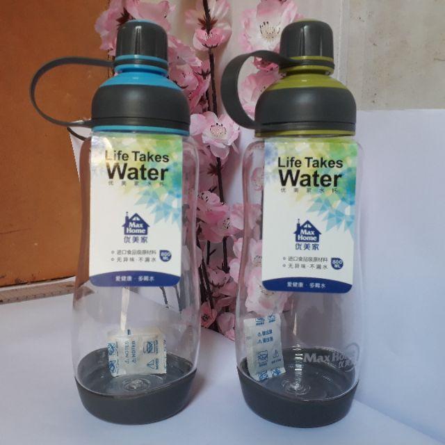 Bình nước nhựa học sinh tiện dụng 800ml