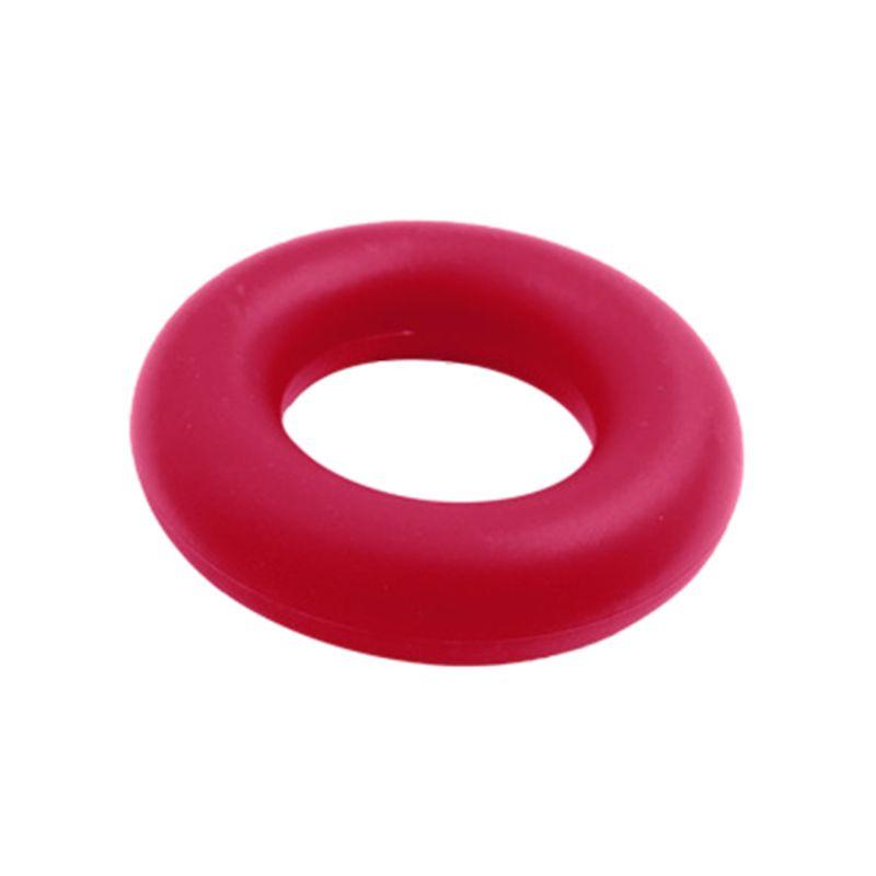 Cẳng tay tập thể dục ngón tay silicon tay nắm tay Color: Red 50LB