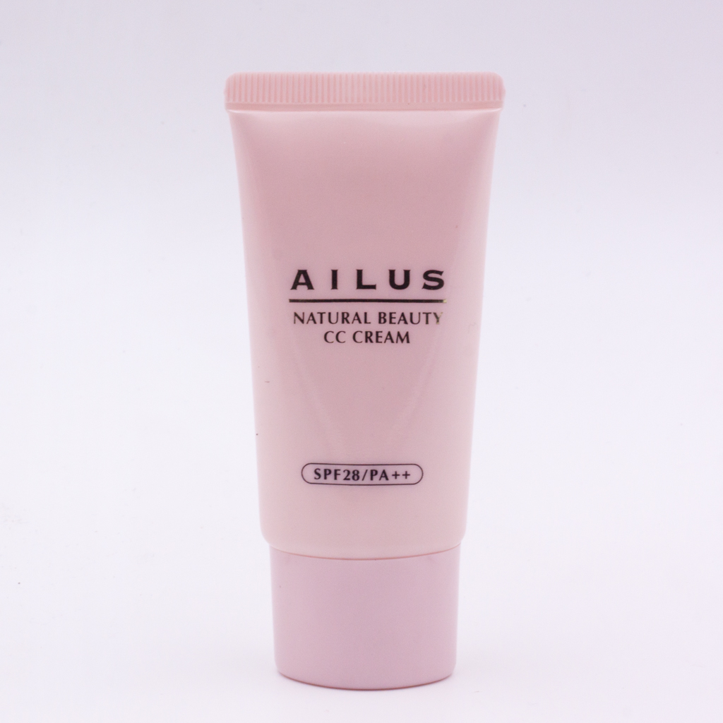 Kem nền cho da dầu Naris COSMETIC Ailus Natural Beauty CC Cream 02 Pink SPF28/PA++ (30g) – Hàng Chính Hãng