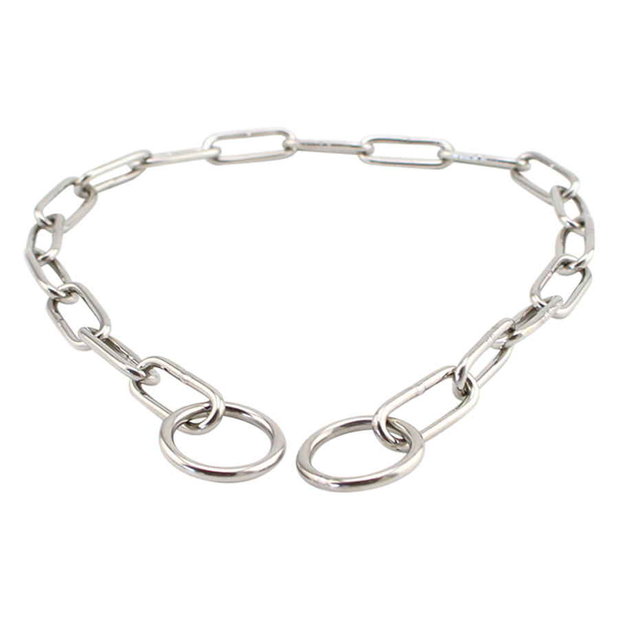 Vòng Cổ Inox Cho Chó Kún Miu