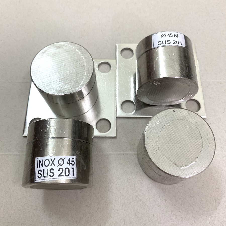 Bản lề cối xoay cửa cổng chịu lực - Chất liệu Inox 201 Ø45  - Dùng cho cửa 2 cánh