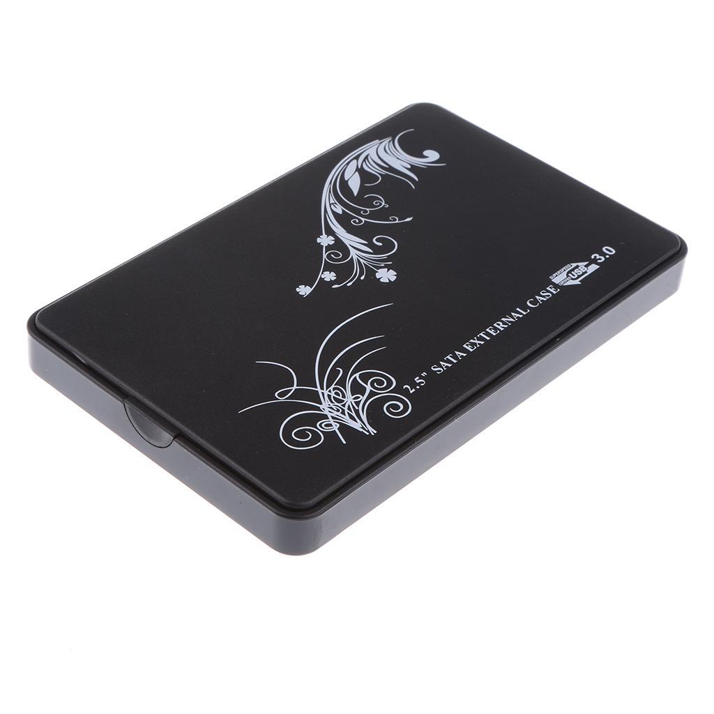 2.5'' 7.5/9.5mm SATA Hard Disk SSD External Case Box Enclosure for Laptop#1