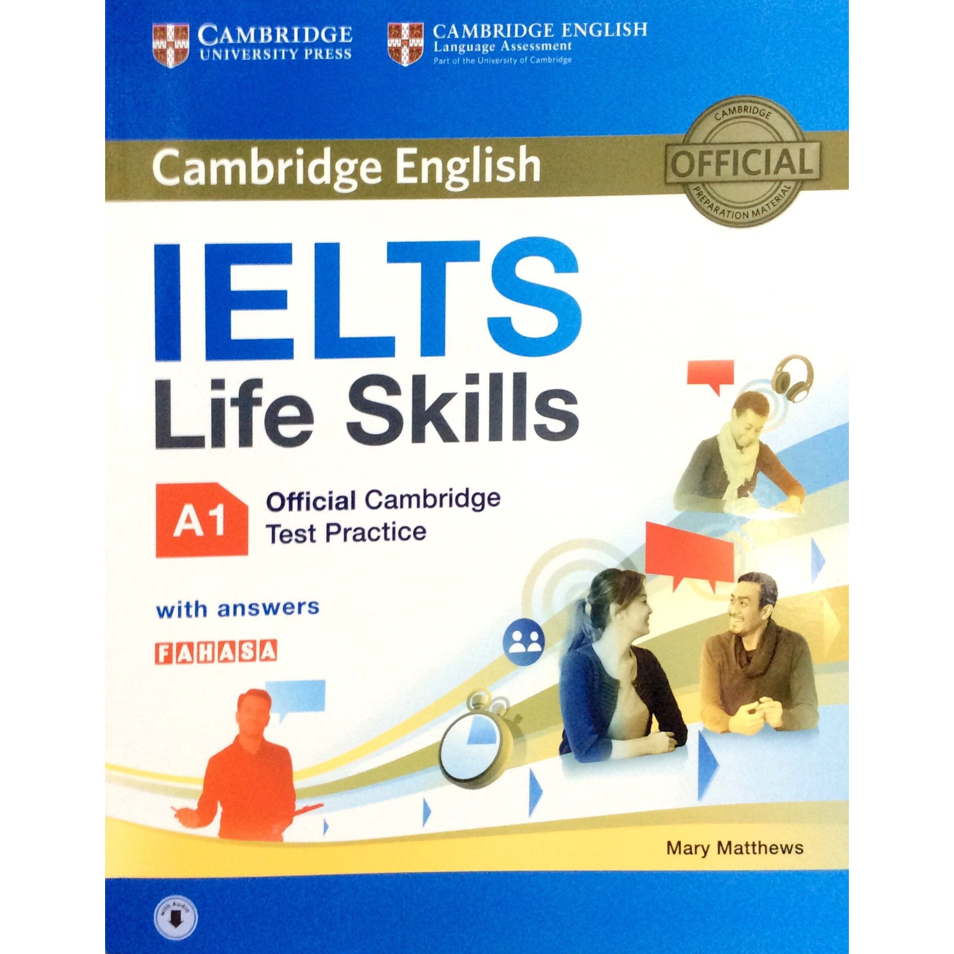 IELTS Life Skills Official Cam Test Practice A1 SB with Answers (Sách Không Kèm Đĩa)