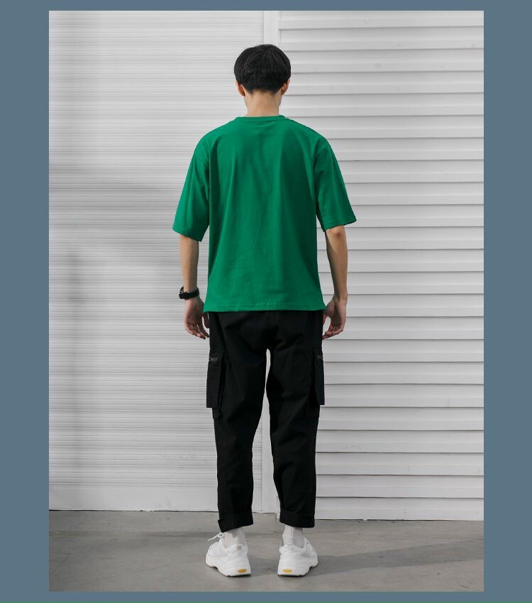 Áo Phông Nam Nữ Form Rộng Tay Lỡ Vải Cotton Mịn Mát - Thêu Xương Rồng