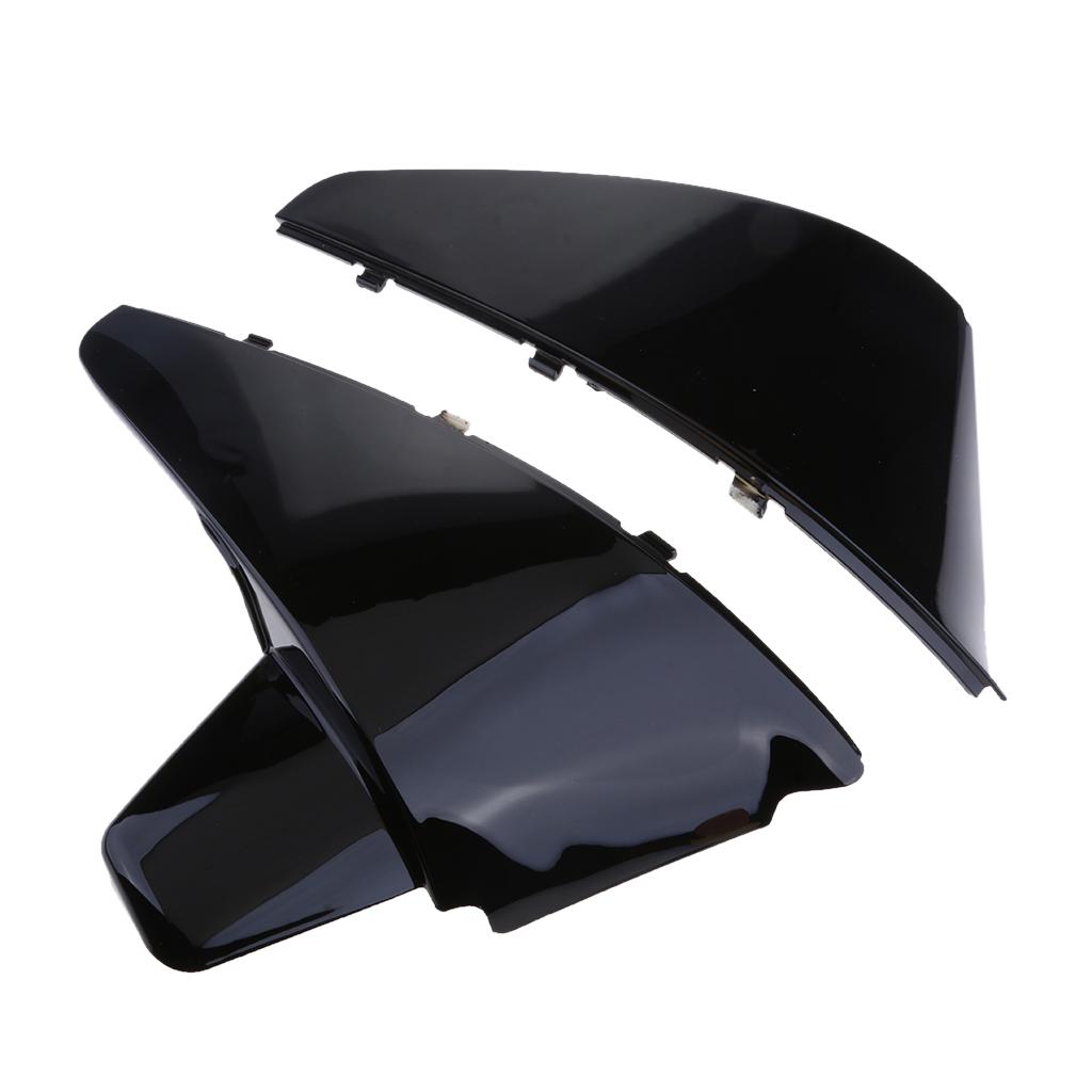 Batteries Side Fairing Cover for Honda Shadow VLX 600 VT600C STEED400 Models Black