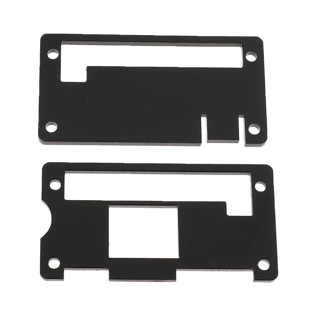 2Set 4in1 Acrylic Case Shell Protection Box for Raspberry Pi Zero
