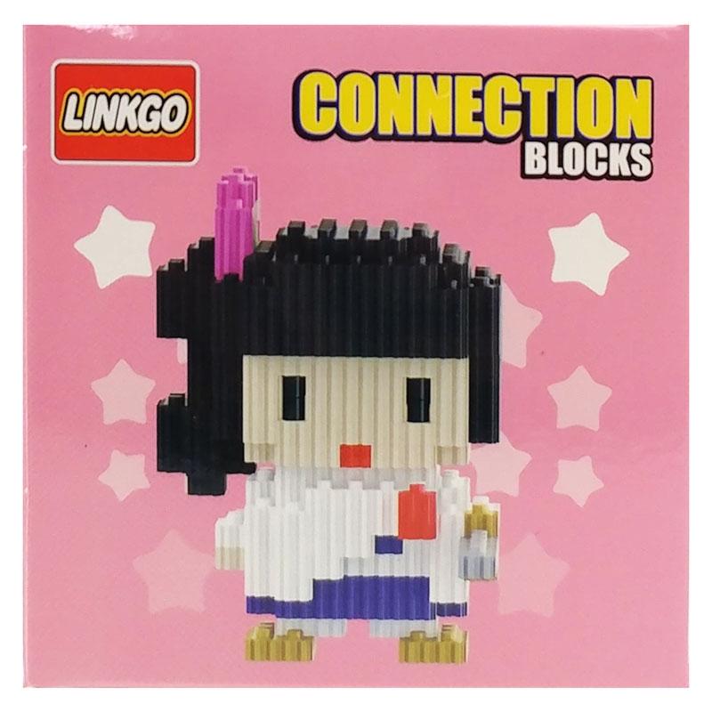 Đồ Chơi Lắp Ráp Mô Hình Nhân Vật Thanh Gươm Diệt Quỷ - LinkGo 68291 - Tsuyuri Kanao