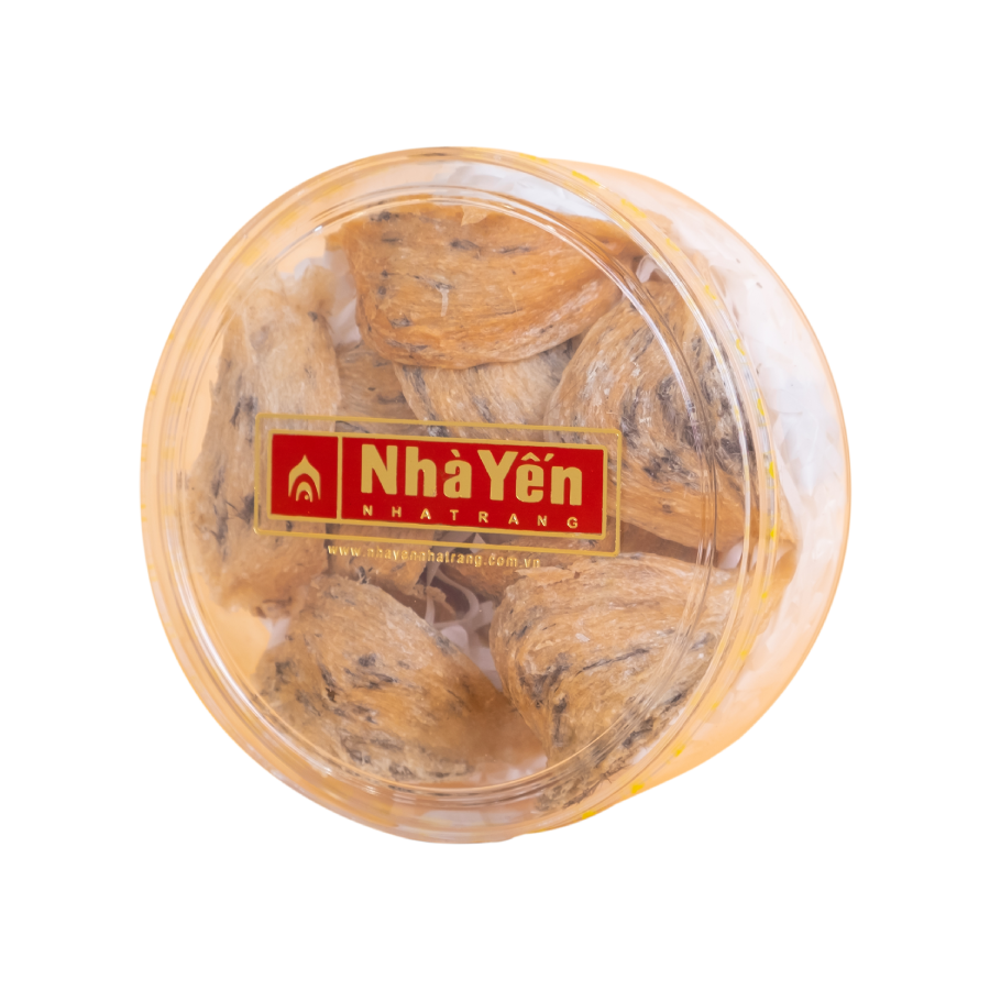 Tổ Yến Hồng Thô - Hộp 100 Gram - Tổ Yến Thô - Tổ Yến Nguyên Chất - Nhà Yến Nha Trang - Đặc Sản Nha Trang - Yến Sào Chất Lượng