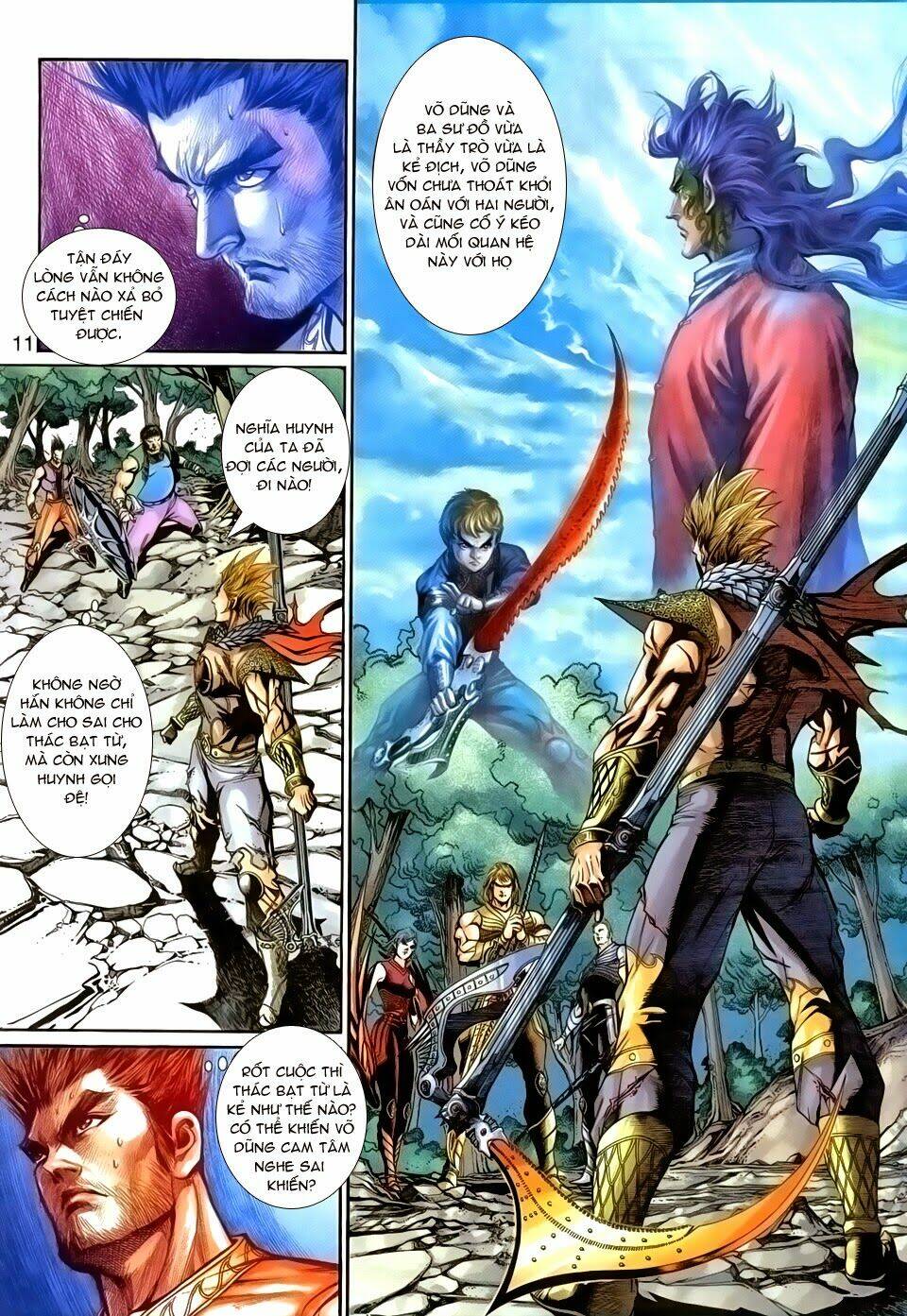 thần binh tiền truyện 1 - đỉnh phong tuyệt chiến chapter 3 11