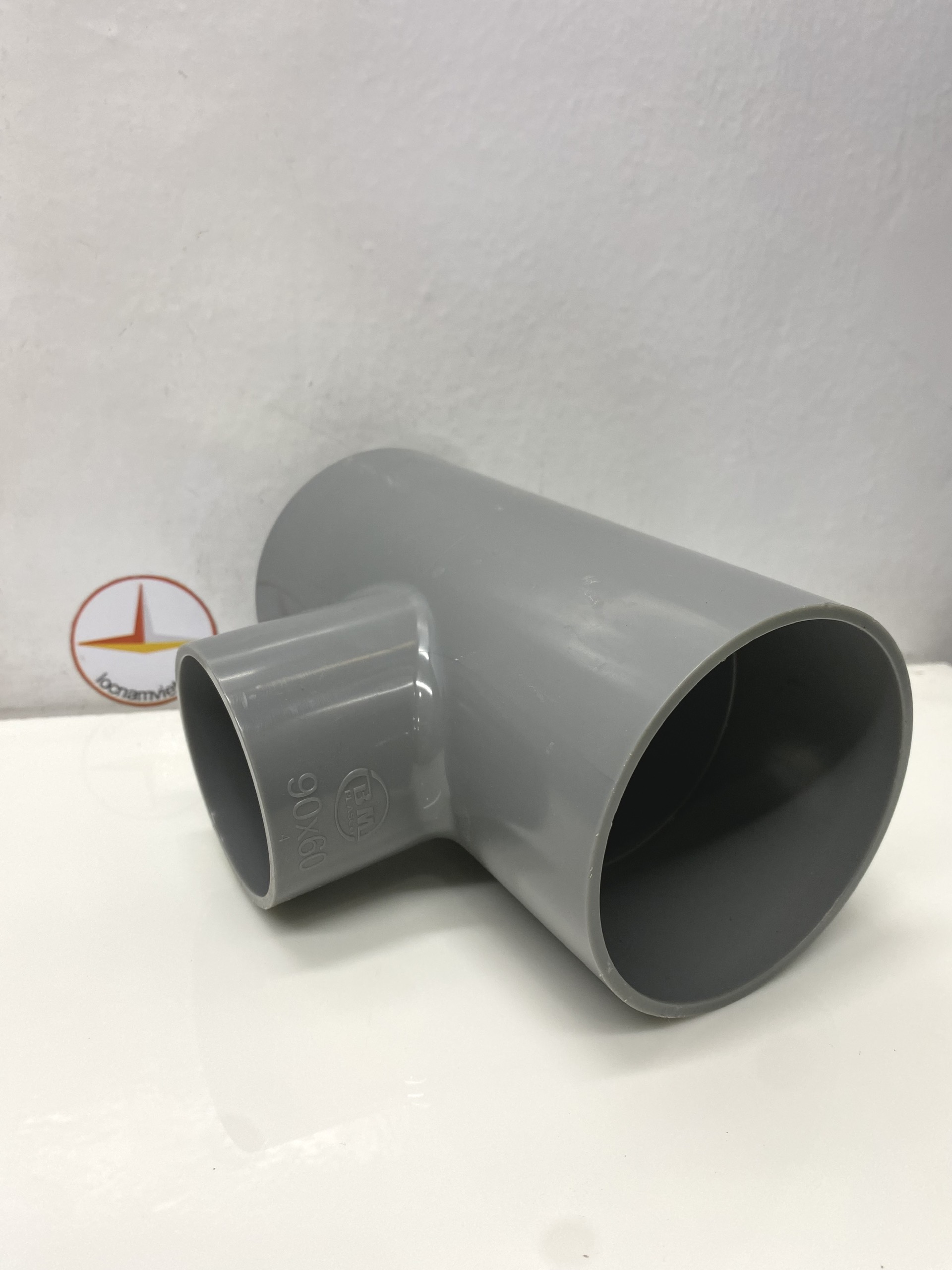 Tê giảm 90 x 60 nhựa PVC Bình Minh _ T90x60