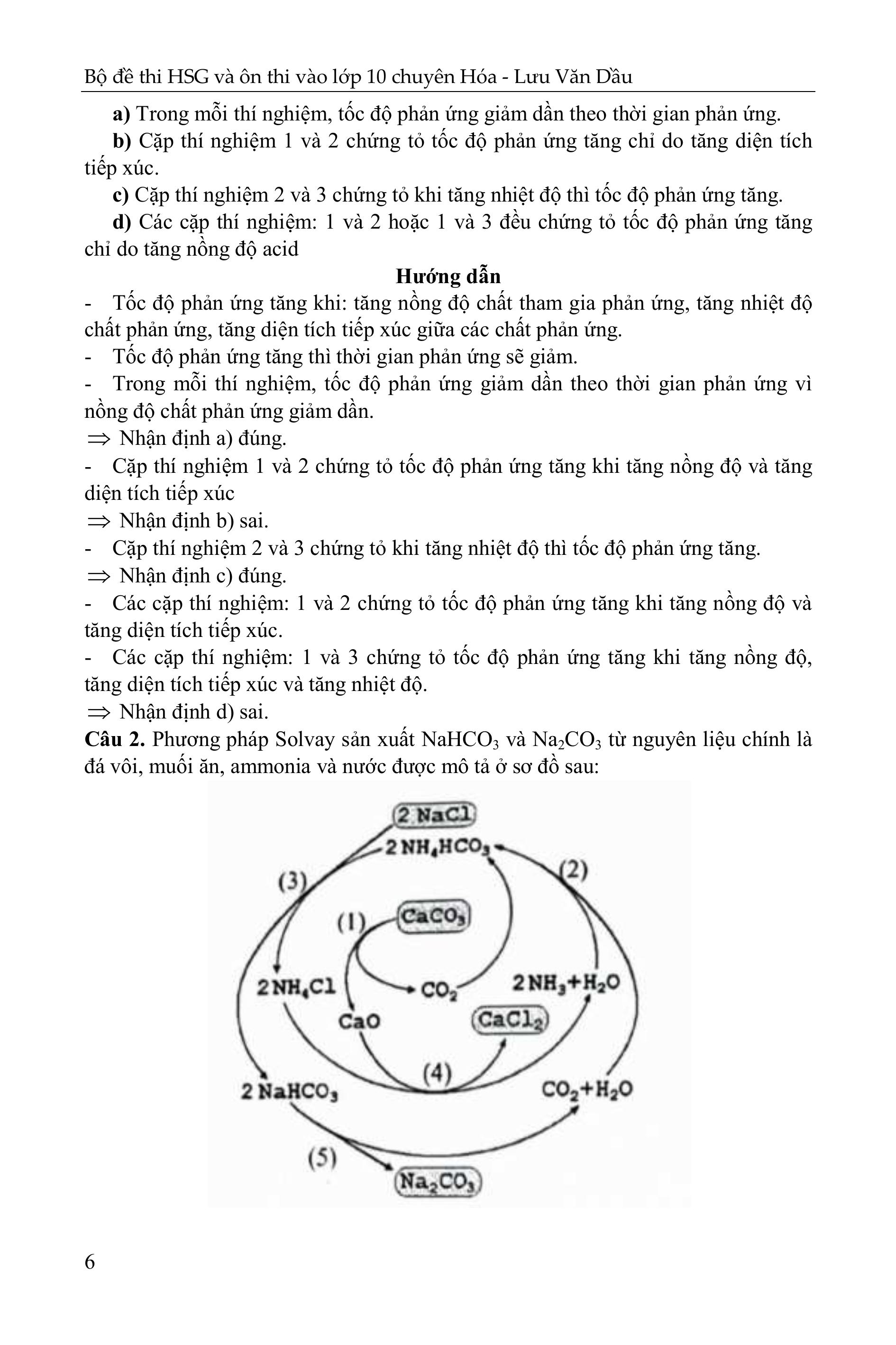 Sách - Bộ Đề Thi Học Sinh Giỏi Và Ôn Thi Vào Lớp 10 Chuyên Hóa (Có Lời Giải Chi Tiết)