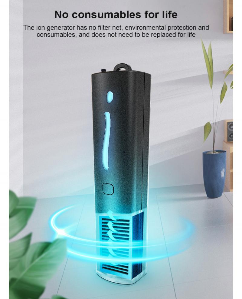 Máy lọc không khí ion âm dạng đeo Air Purifier Super I - Home and Garden